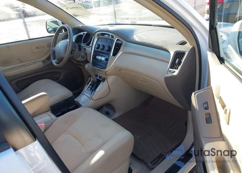 2005 Toyota Highlander V6 z USA, uszkodzony, nr VIN JTEDP21A950082975